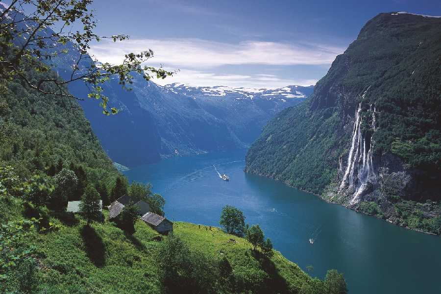 Geirangerfjord Noorwegen