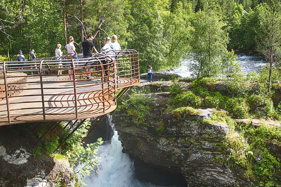 Hurtigruten excursie Geiranger met Trollstigen