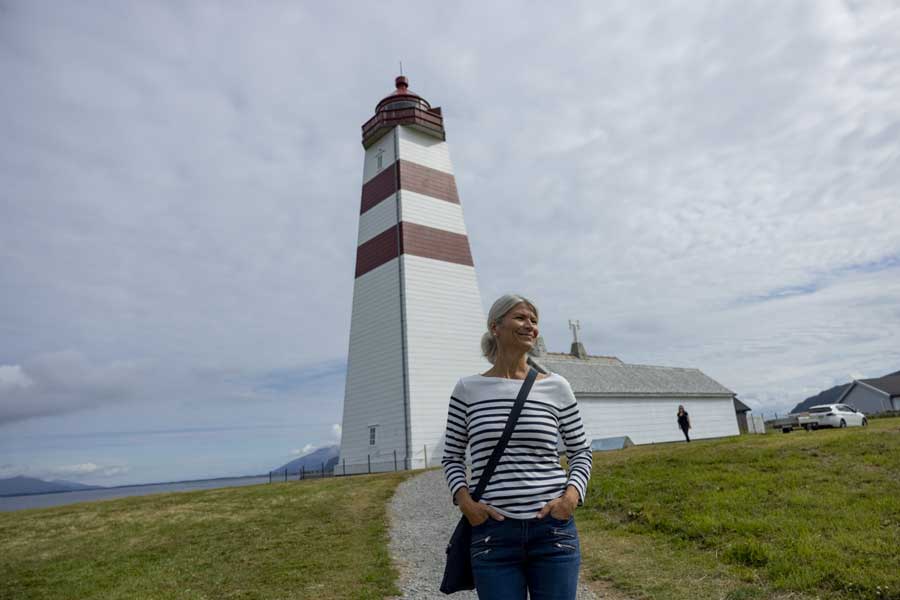 Hurtigruten excursie Alnes Lighthouse met BBI Travel
