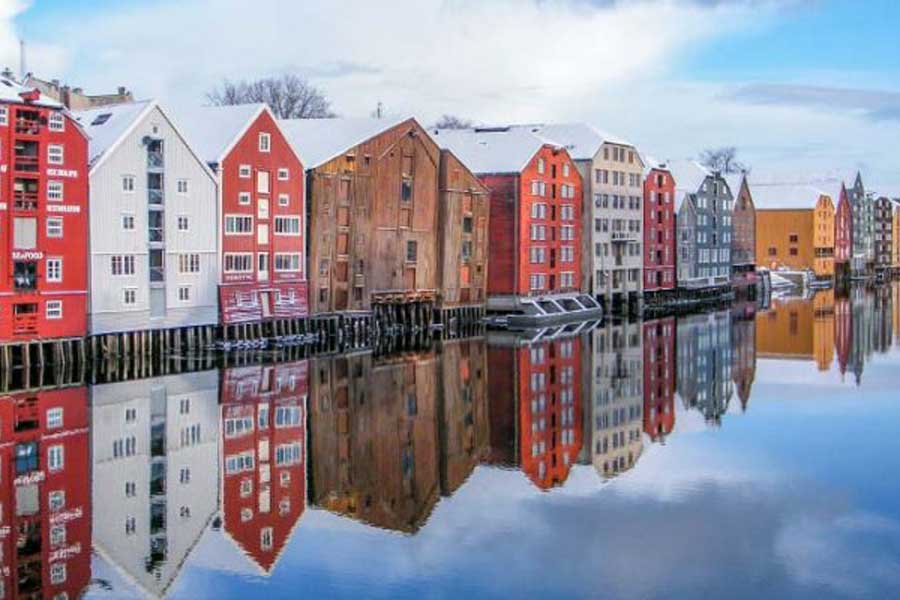Nidelven en trondheim