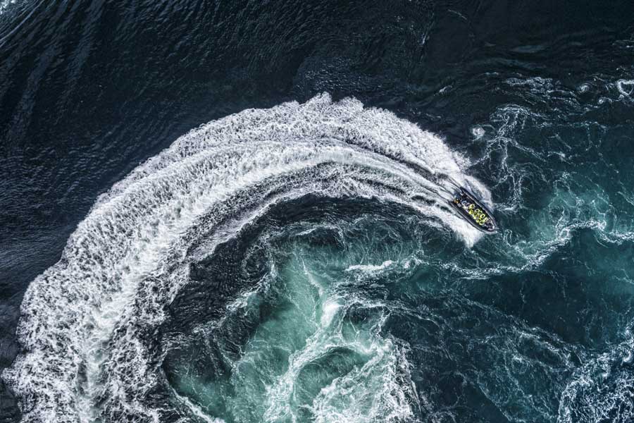 Hurtigruten excursie RIB safari Saltstraumen met BBI Travel