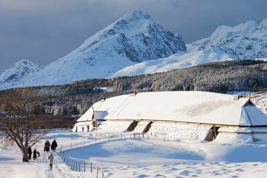 Lofoten Winter ontmoeting met de Vikingen