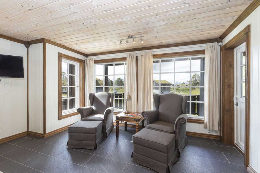 Woonkamer Holtardalen chalets