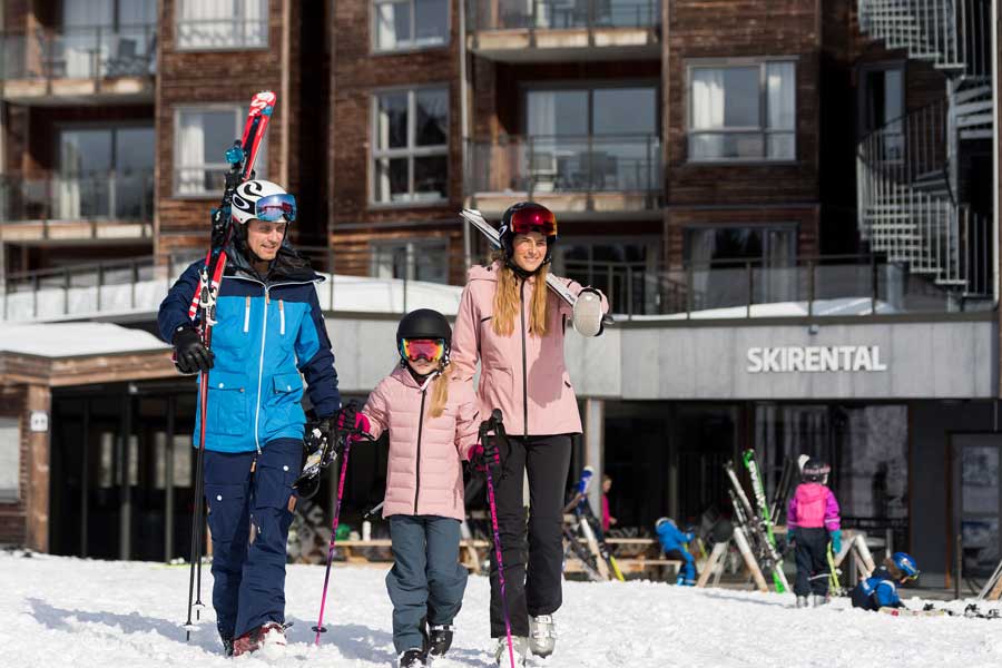 Ski-in/Ski-out in Trysil Noorwegen, wintersport