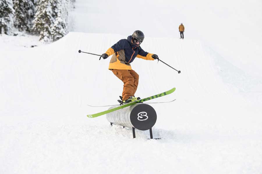 Funparks in Trysil, Noorwegen. Wintersport