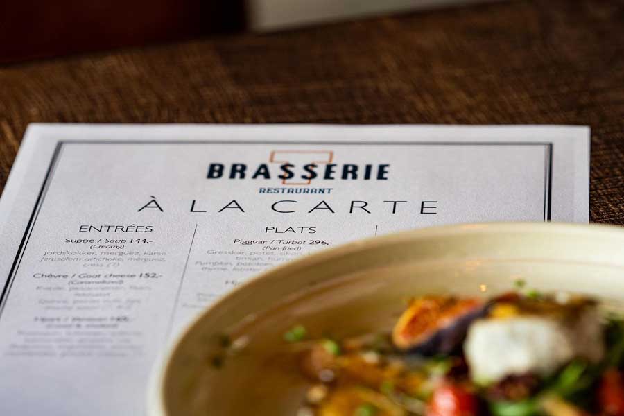 Diner brasserie in het Radisson Blu Trysil Resort Hotel