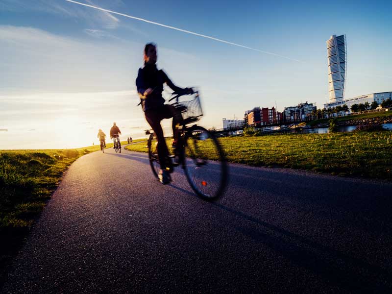 Fietsen in Malmö