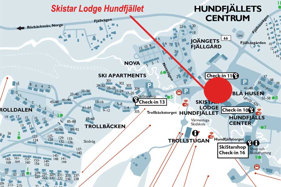 Skistar Lodge Appartementen, Hundfjället in Sälen