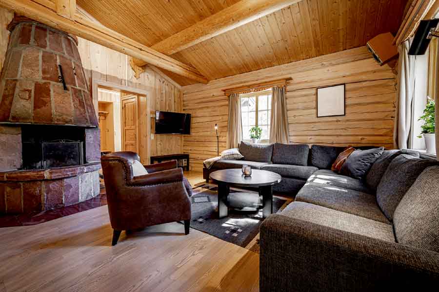 Woonkamer groot type inclusief openhaard