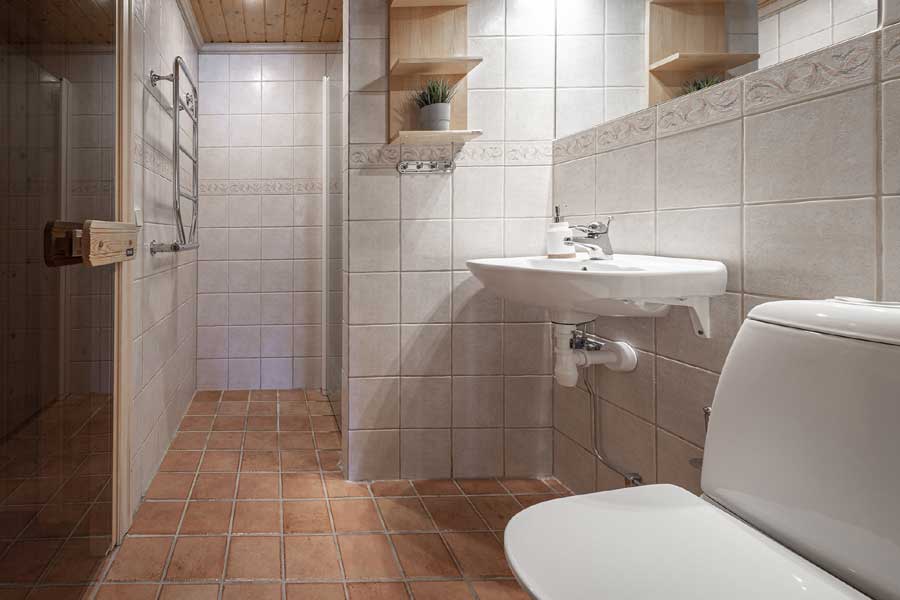 Timmerbyen Appartementen, Badkamer
