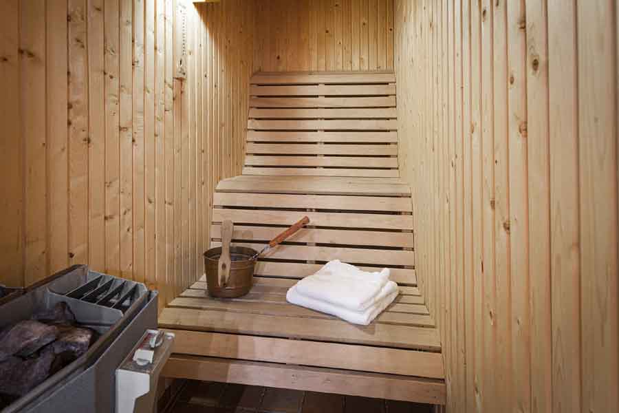 Timmerbyen Appartementen, Sauna