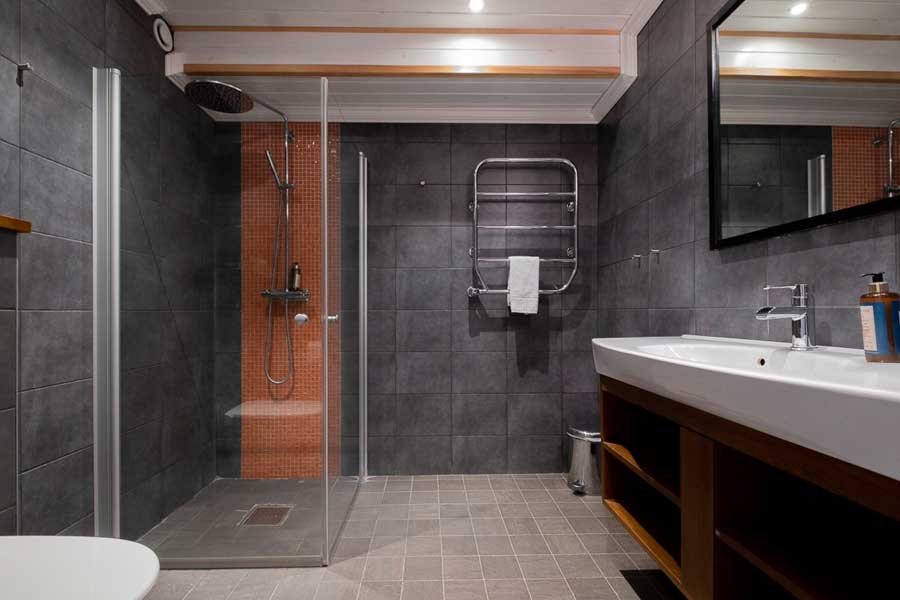 Badkamer van de vierpersoonskamer