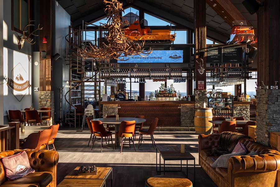 Mountain Lodge Hotel, Stöten Zweden wintersport 2023/2024 vanaf Groningen